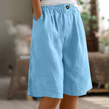 Amara | Casual Shorts with Relaxed Fit and Adjustable Waist