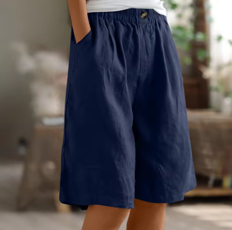 Amara | Casual Shorts with Relaxed Fit and Adjustable Waist