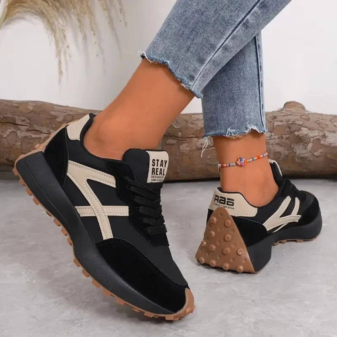 Aubrey | Women's Slip-Resistant Sneakers with Breathable Design and Lightweight Construction