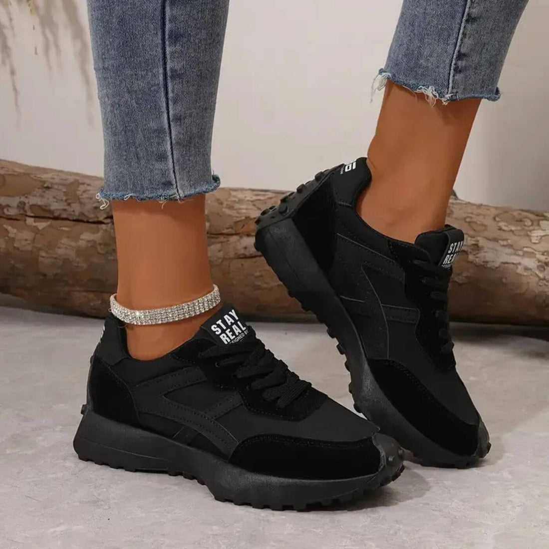 Aubrey | Women's Slip-Resistant Sneakers with Breathable Design and Lightweight Construction