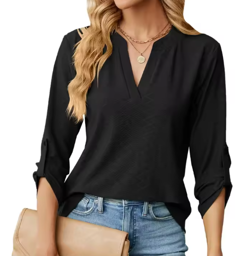 Brielle | Blouse with Relaxed Fit and Lightweight Fabric