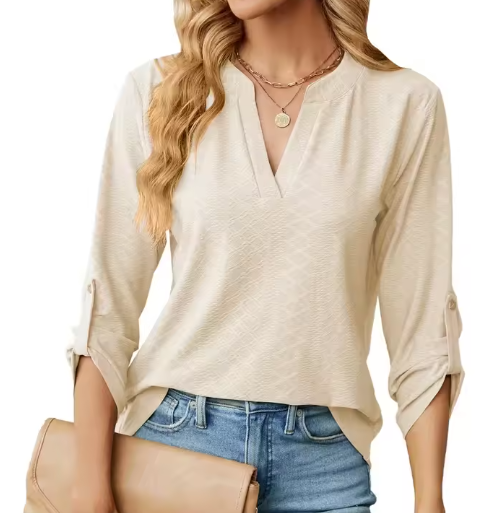 Brielle | Blouse with Relaxed Fit and Lightweight Fabric
