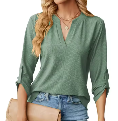 Brielle | Blouse with Relaxed Fit and Lightweight Fabric