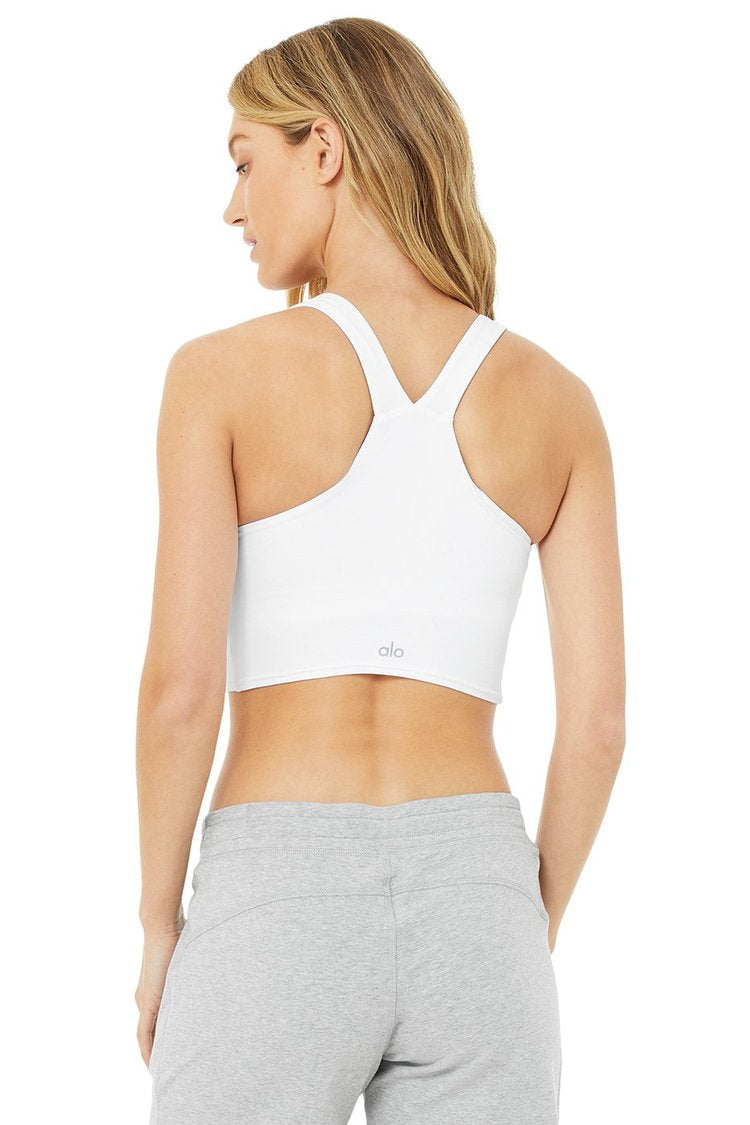 Real Bra Tank - White