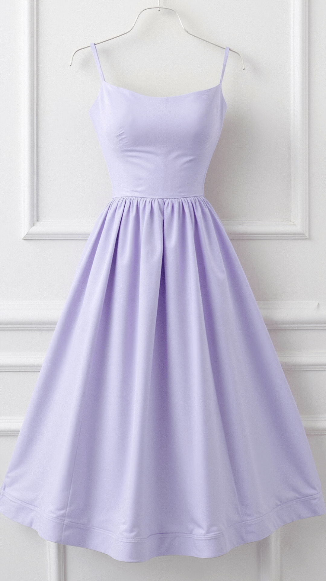 Genevieve | Elegant A-Line Midi Dress in Ascot Style for Special Events