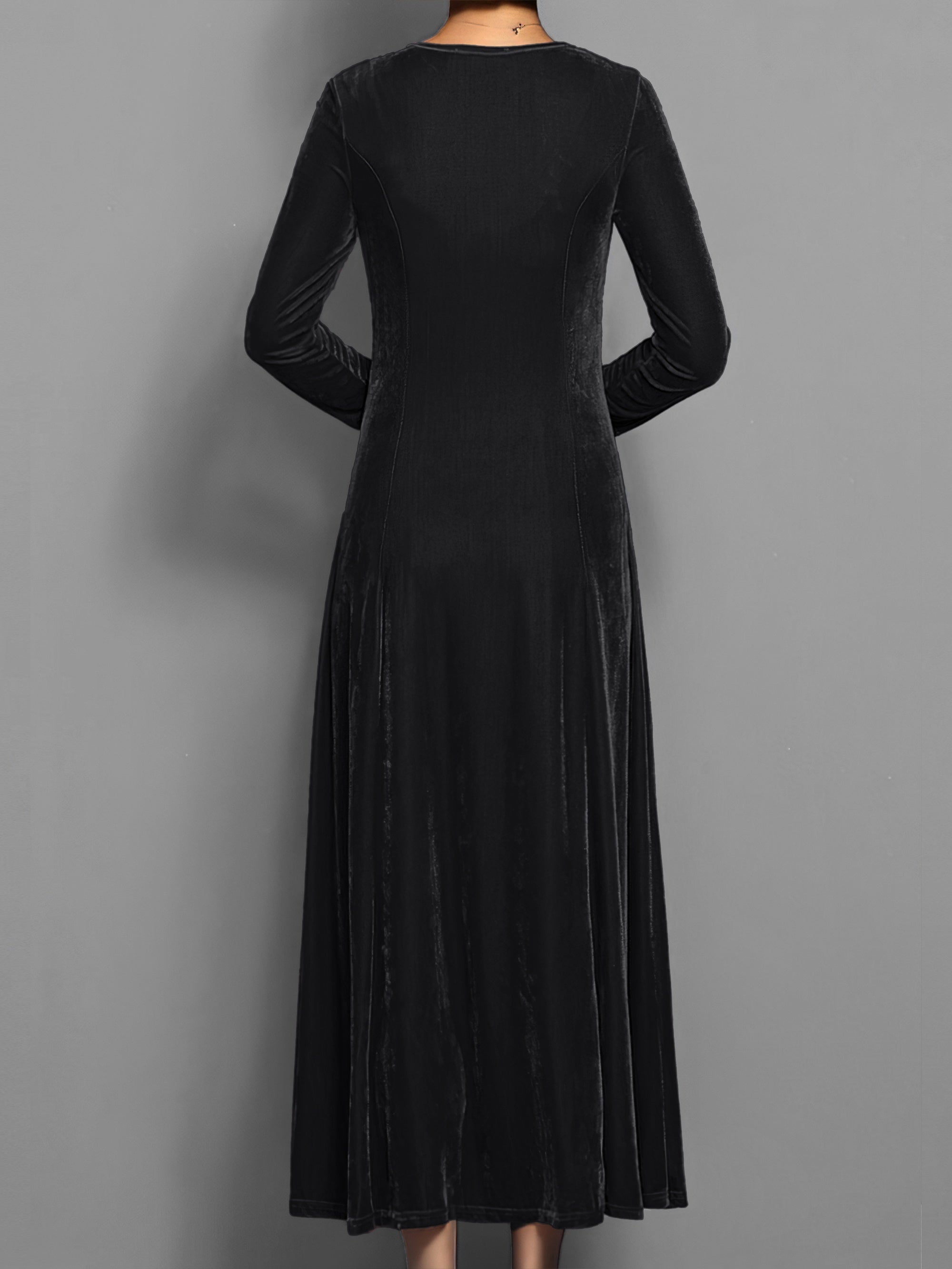 Blake | Women's Velvet Dress with Classic Design and Elegant Fit
