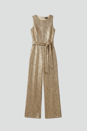 Amara | Women's Sequin Wide Leg Jumpsuit