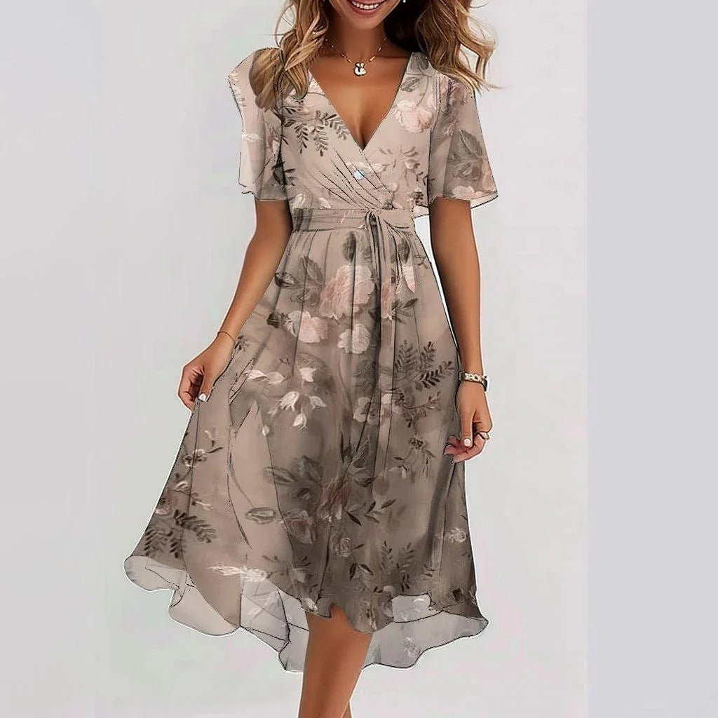 Claire | Women's Summer Dress with Sleeveless Design and Flowy Skirt