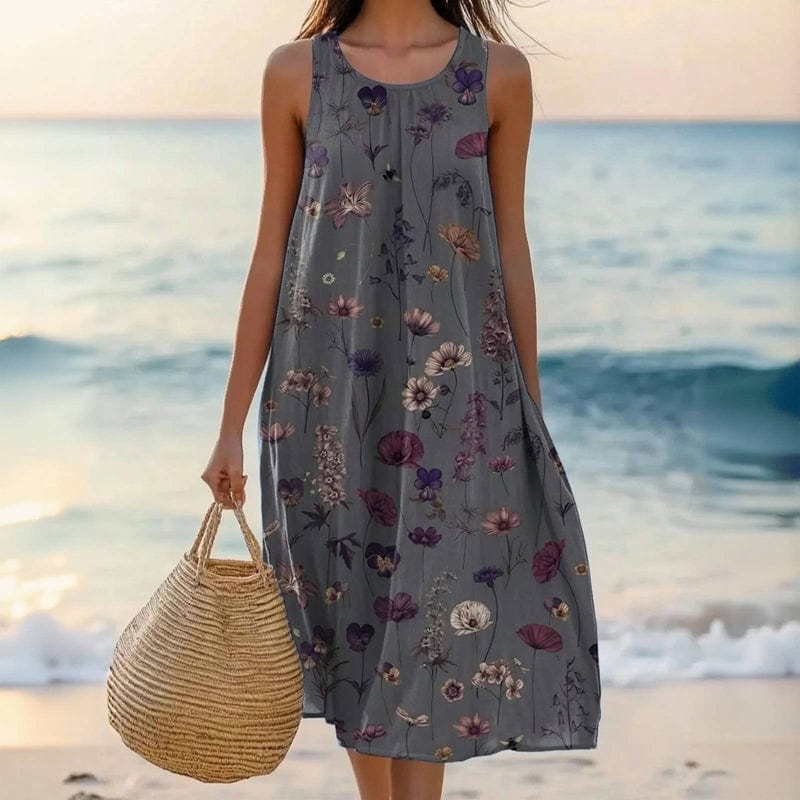 Cressida | Women's Casual Summer Dress with Lightweight Fabric and Relaxed Fit