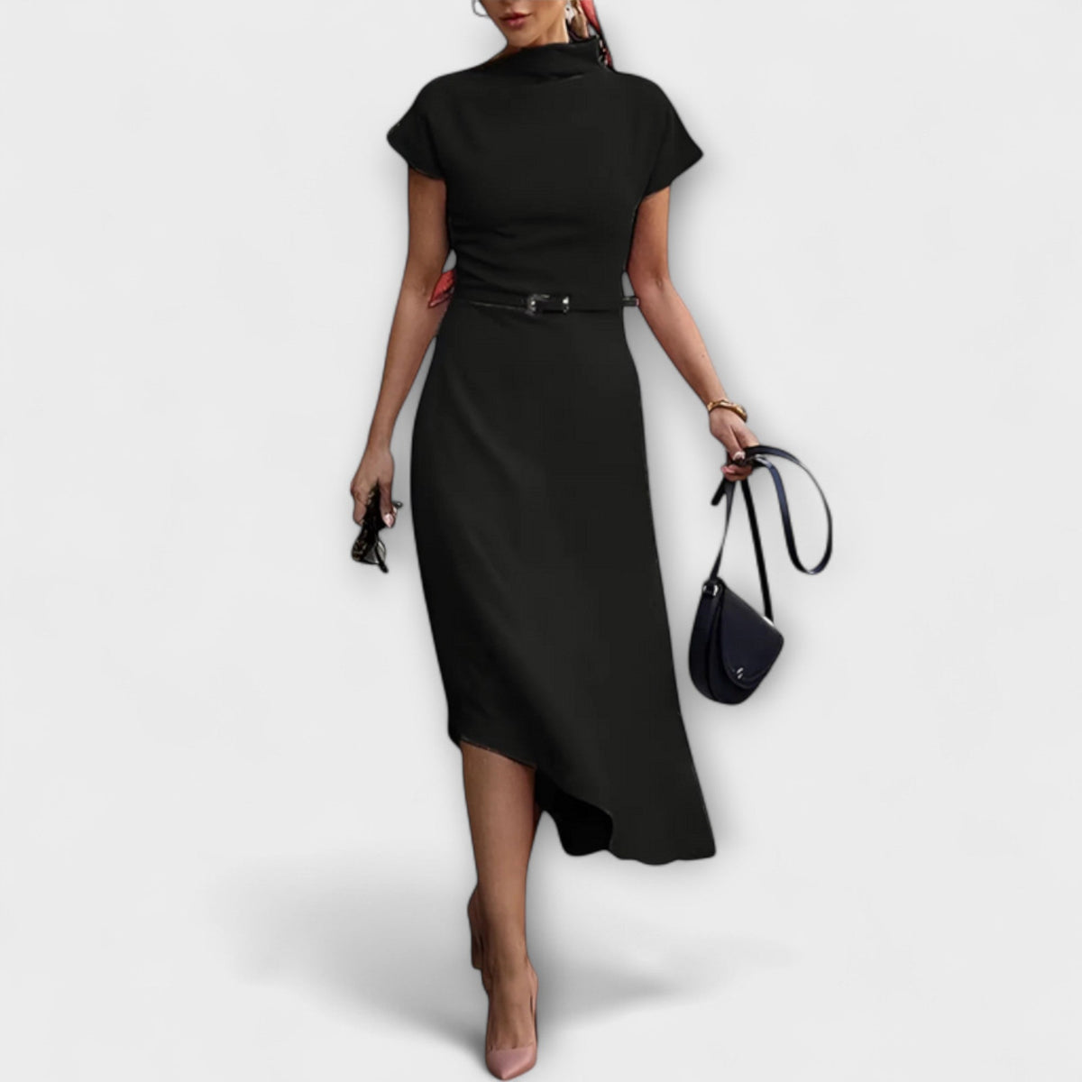 Amelia - Stylish Asymmetrical Urban Dress Perfect for Every Occasion