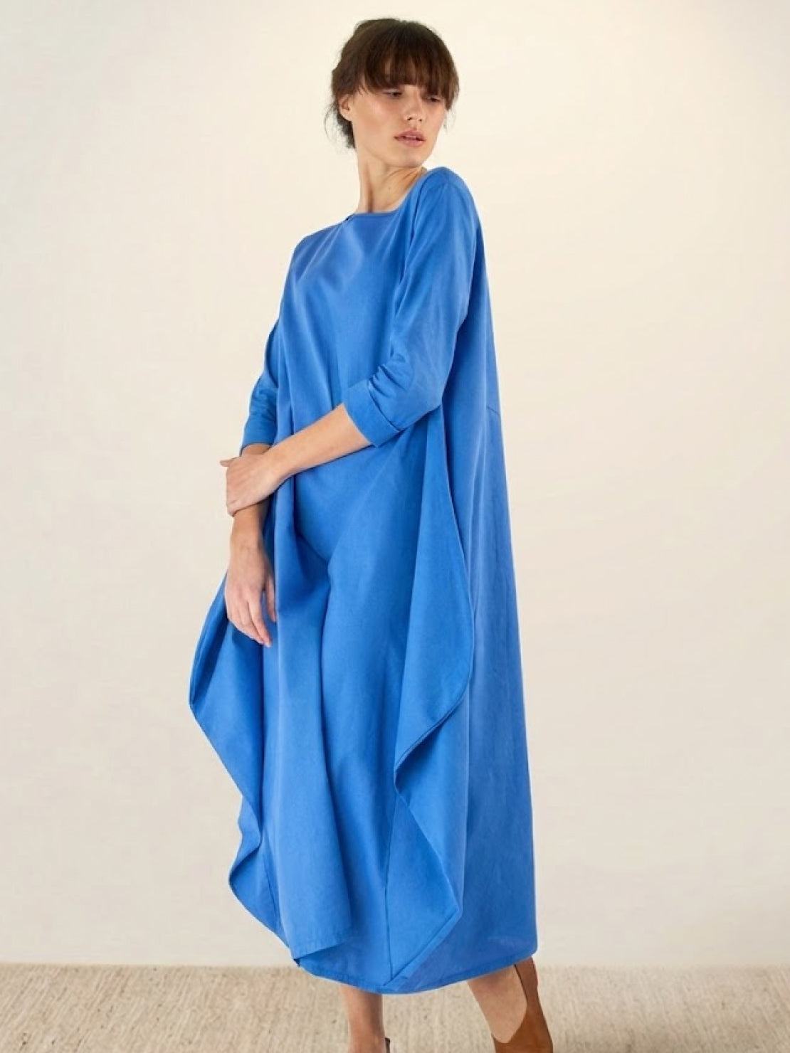 Arden | Women's Oversized Boho Maxi Dress with 3/4 Sleeves