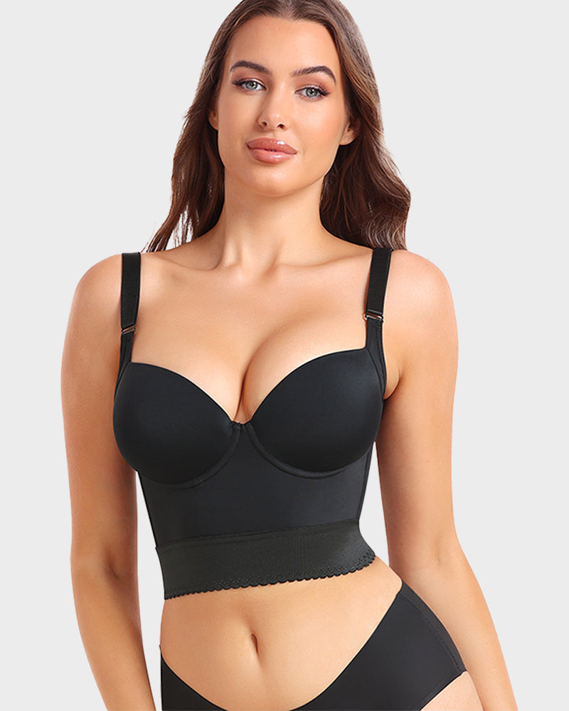 ContourFit | Built-In Shapewear Longline Push-Up Bra
