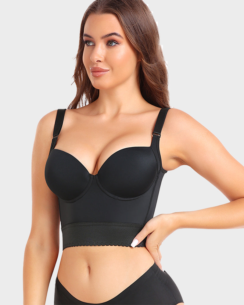 ContourFit | Built-In Shapewear Longline Push-Up Bra