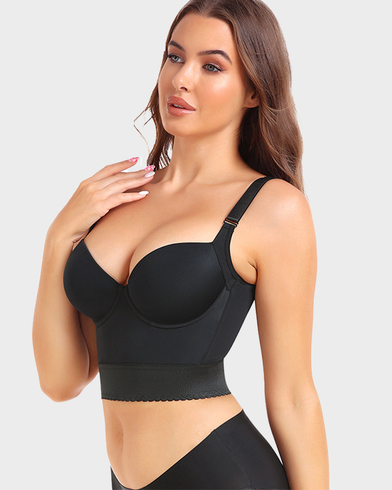 ContourFit | Built-In Shapewear Longline Push-Up Bra
