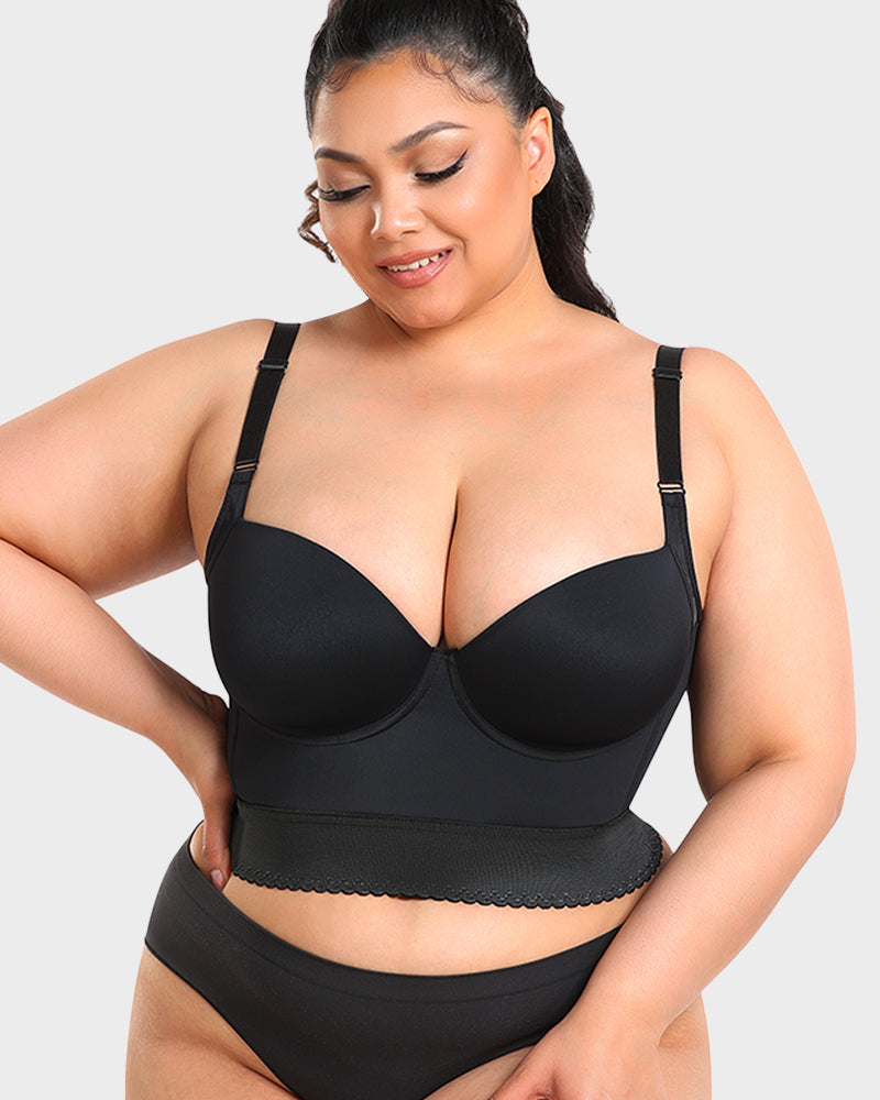 ContourFit | Built-In Shapewear Longline Push-Up Bra