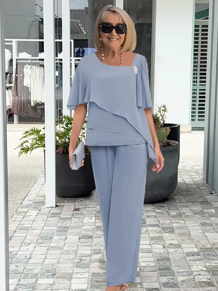 Delilah | Women's Feminine Set with Top and Skirt