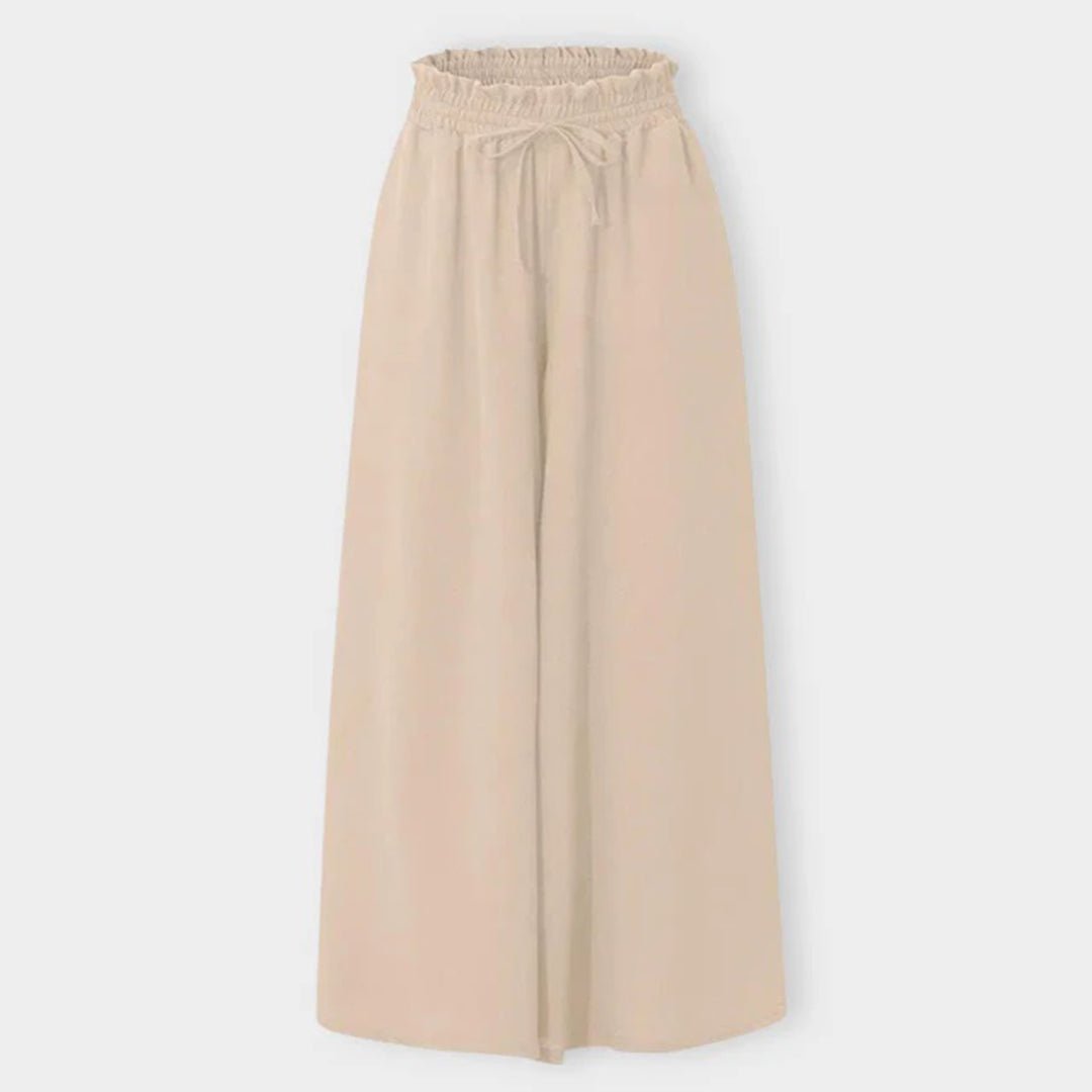 Clementine | Women's High Waisted Wide Leg Palazzo Pants