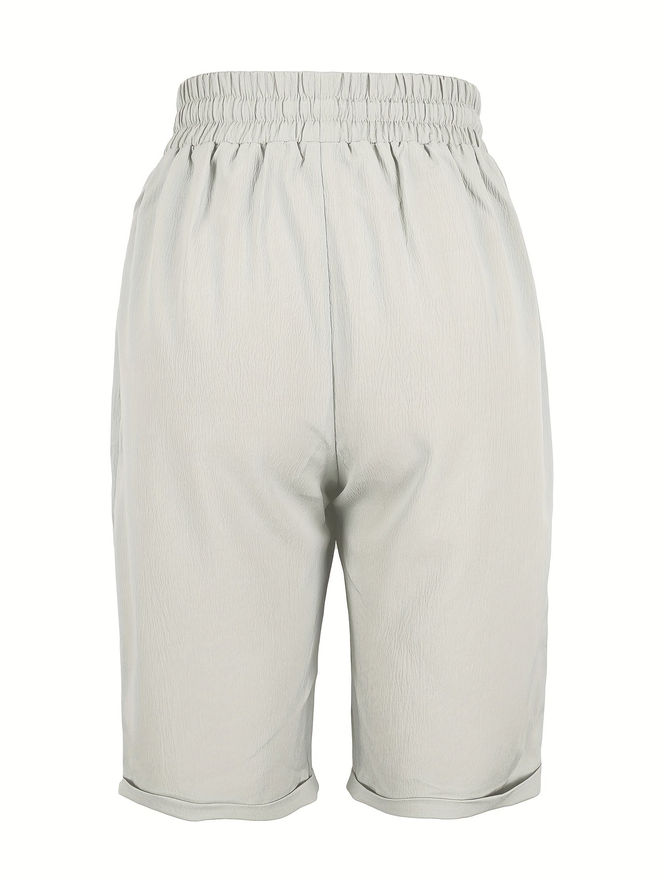 Celeste | Women's Capri Trousers with Relaxed Fit and Elastic Waist