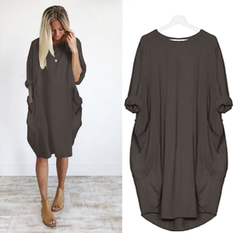 Gina | Elegant Pocket Dress