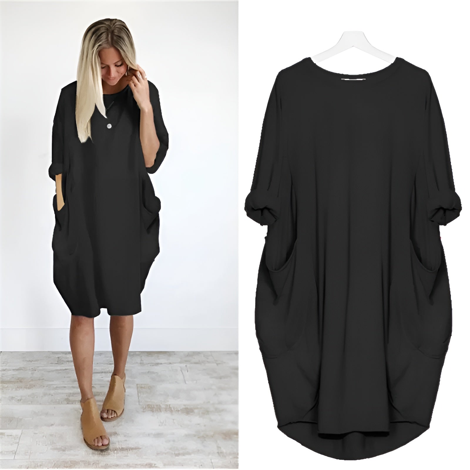 Daphne | Women's Pocket Dress with Versatile Design and Functional Pockets