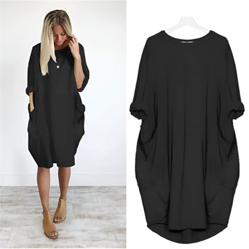 Daphne | Women's Pocket Dress with Versatile Design and Functional Pockets