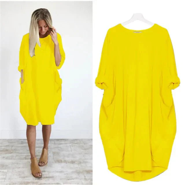 Gina | Elegant Pocket Dress