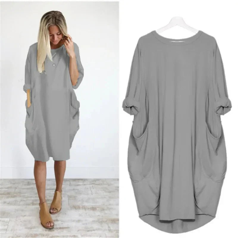 Gina | Elegant Pocket Dress
