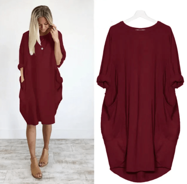 Gina | Elegant Pocket Dress