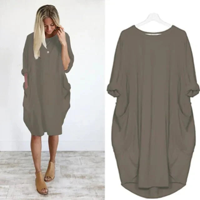 Gina | Elegant Pocket Dress