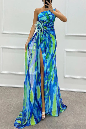 Florina | Women's Maxi Dress with Flowing Skirt and Sleeveless Design