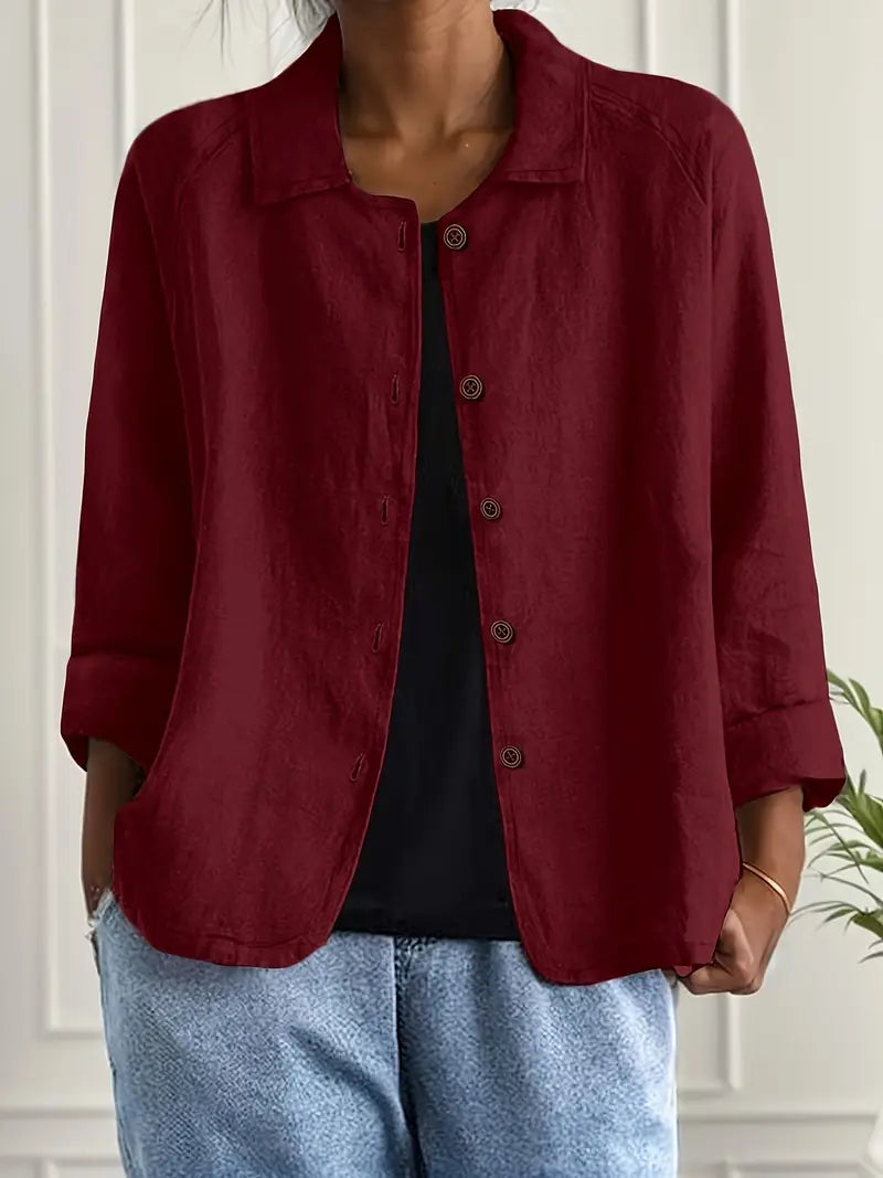 Calla | Classic Top with Lightweight Fabric and Versatile Design
