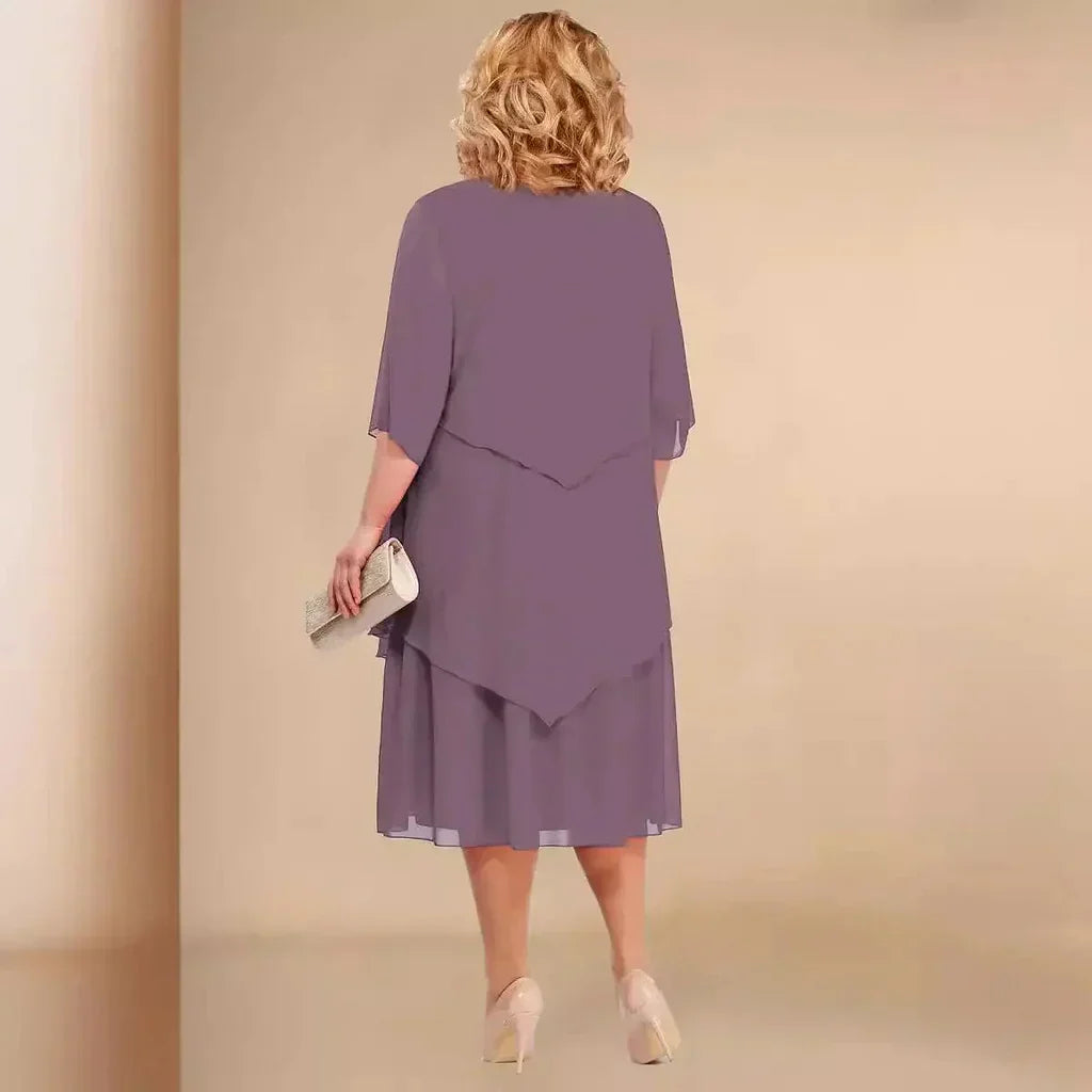 Ellen | Elegant Chiffon Dress