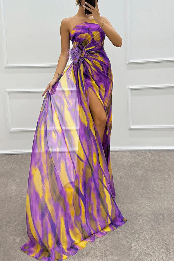 Florina | Women's Maxi Dress with Flowing Skirt and Sleeveless Design