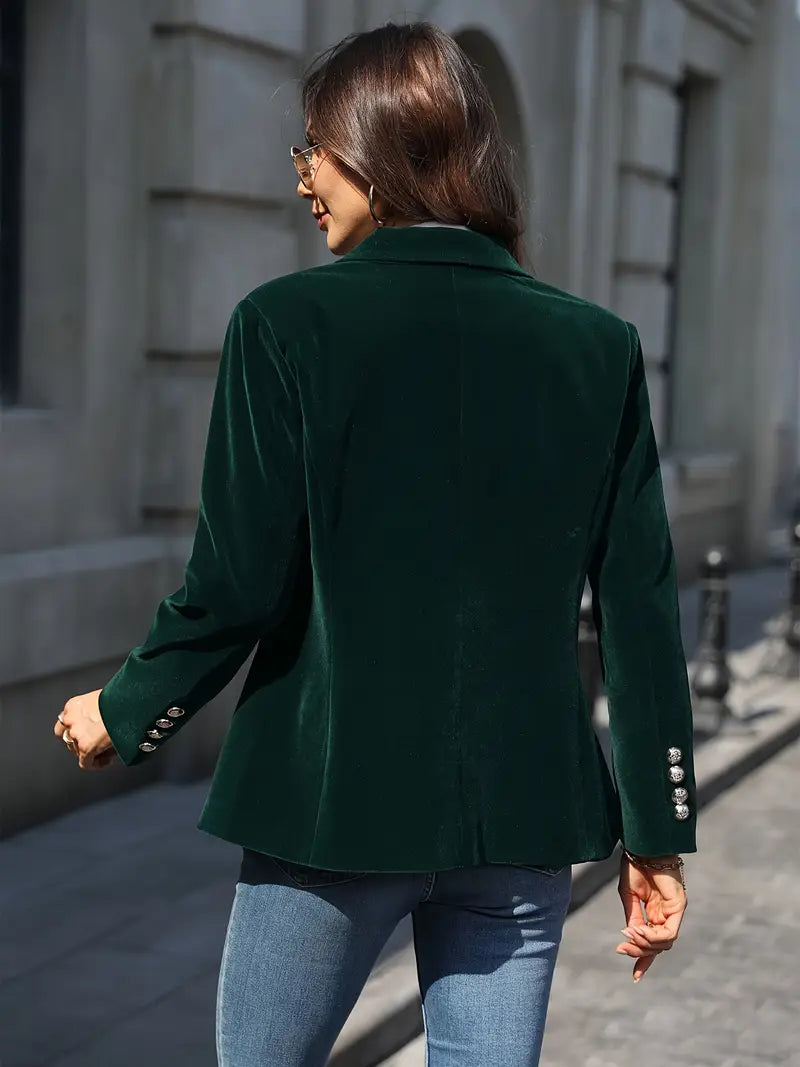 Carole | Luxurious Velvet Blazer