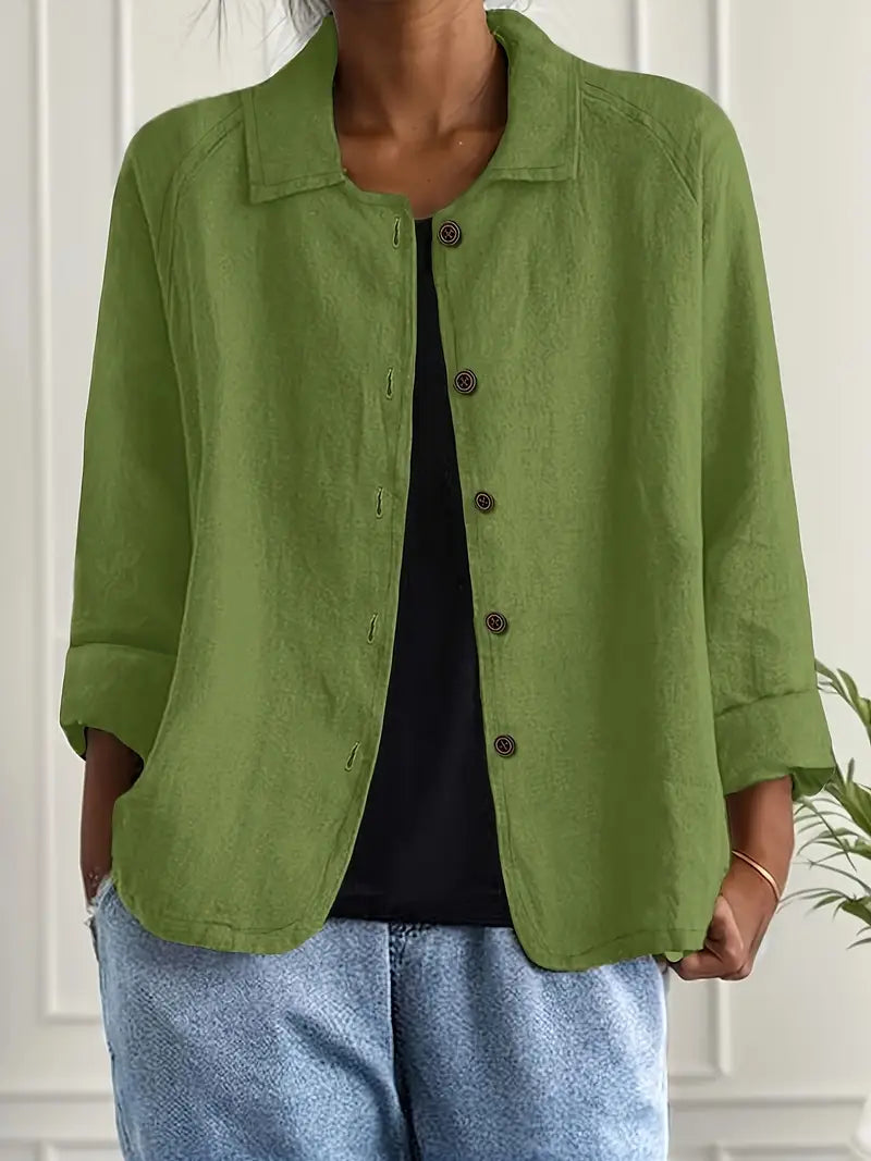 Calla | Classic Top with Lightweight Fabric and Versatile Design