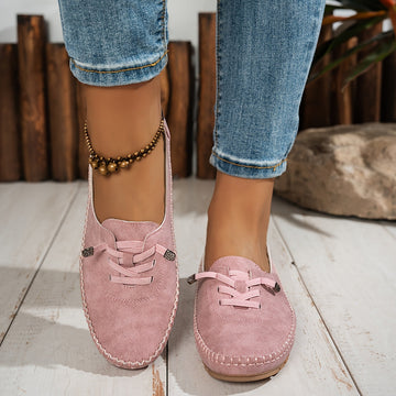 Evelyne | Women's Lace-Up Comfort Loafers