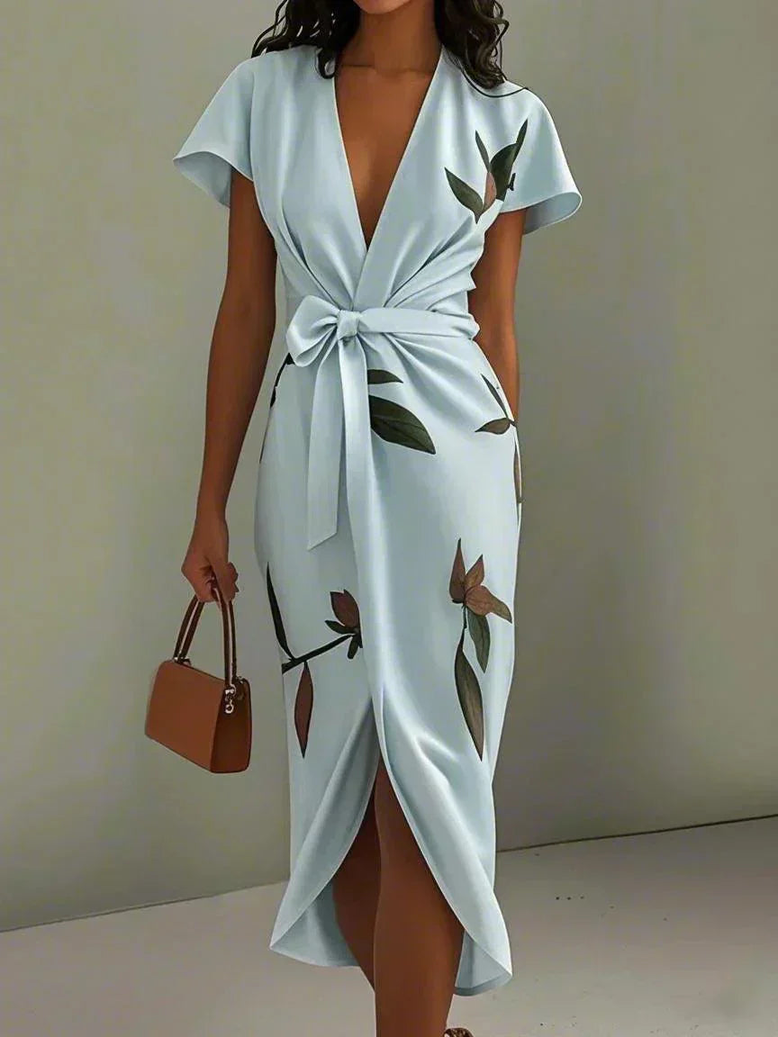 Hadley | Women's Wrap Dress with Adjustable Tie and Versatile Design