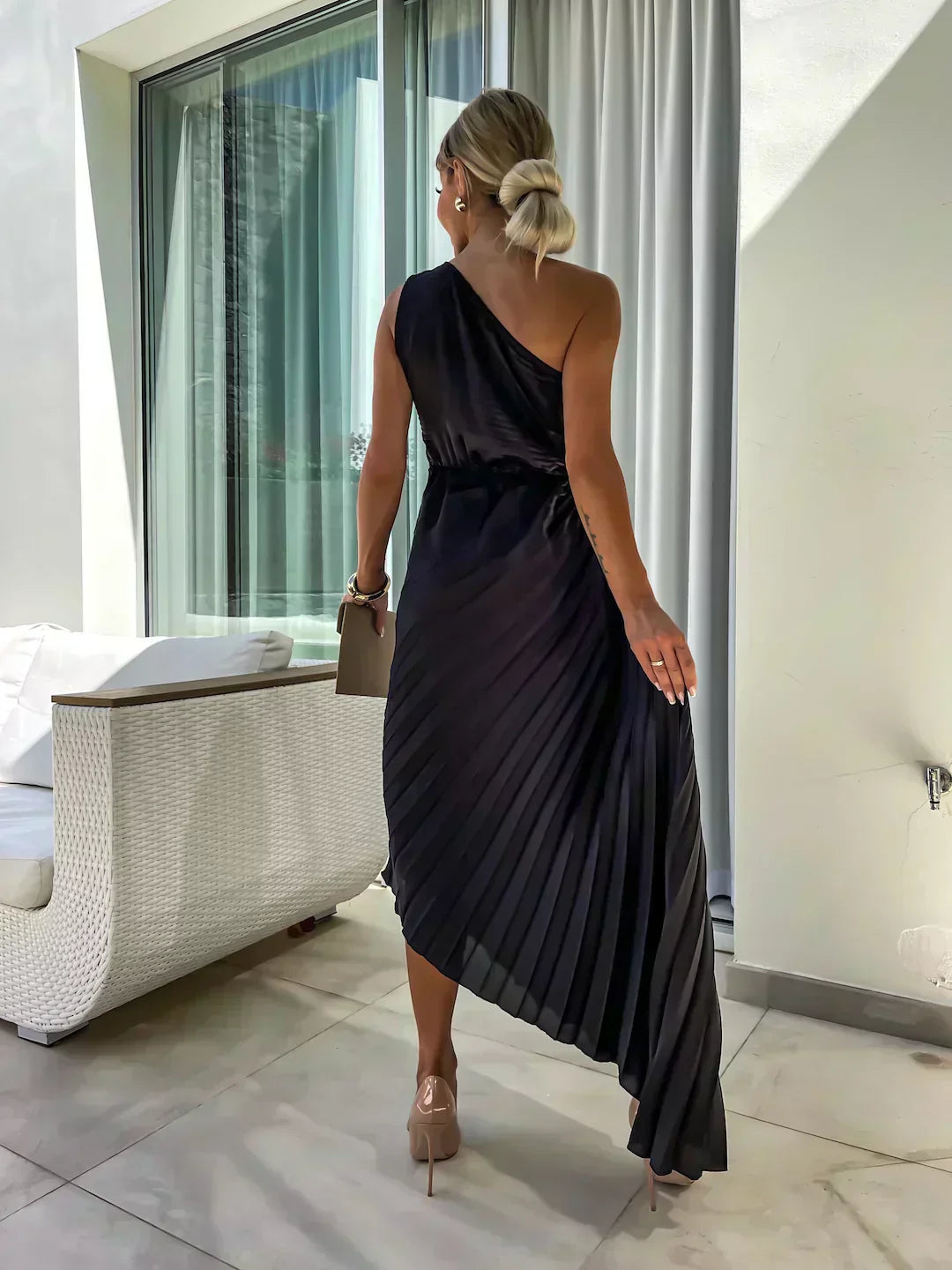 Hayes | Women's Floral Dress with Short Sleeves and A-Line Skirt