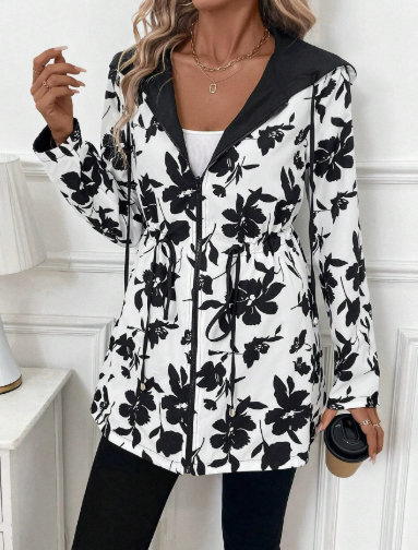 Aleah | Leopard Print Reversible Coat