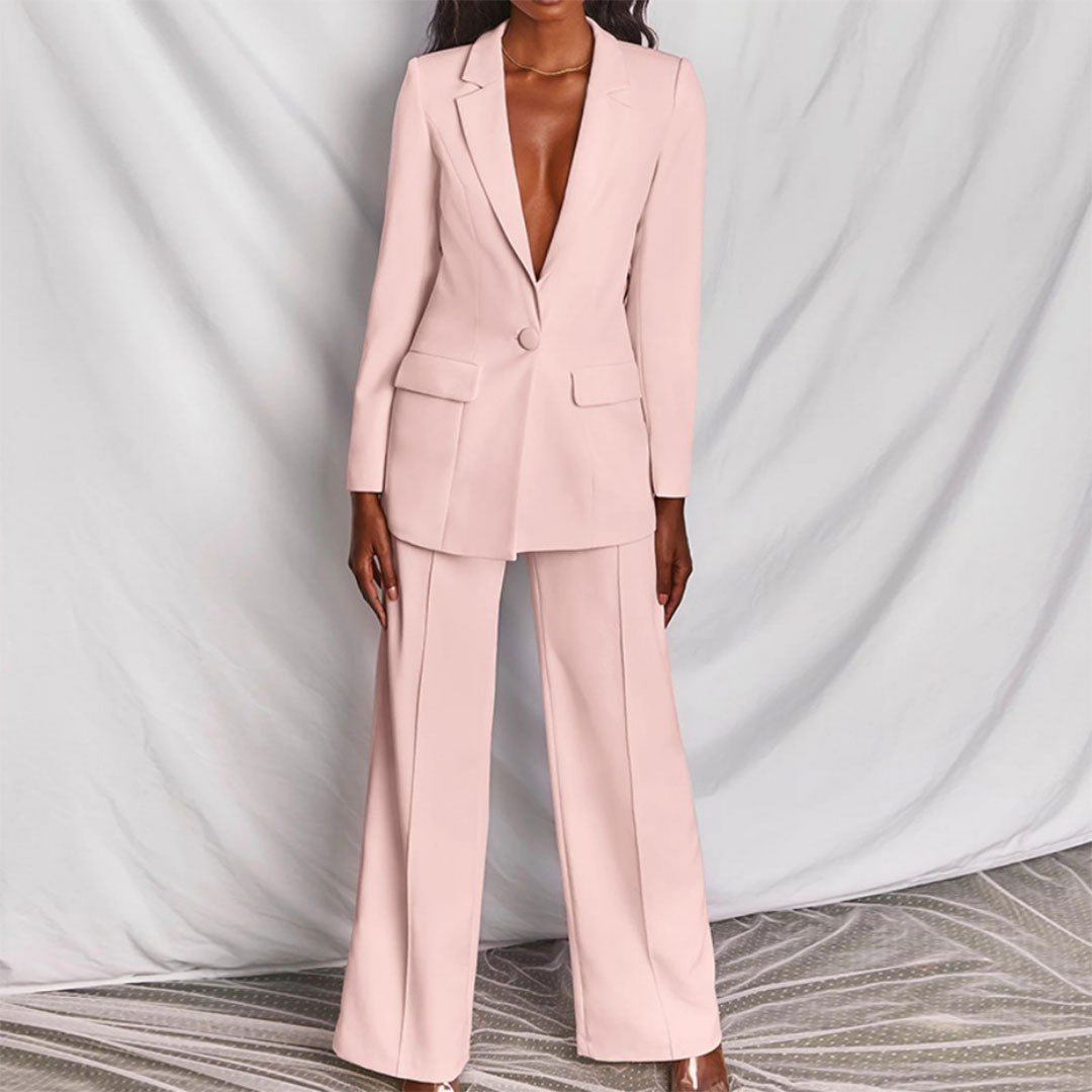 Florence | Women's Blazer and Trousers Set with Tailored Fit and Versatile Style