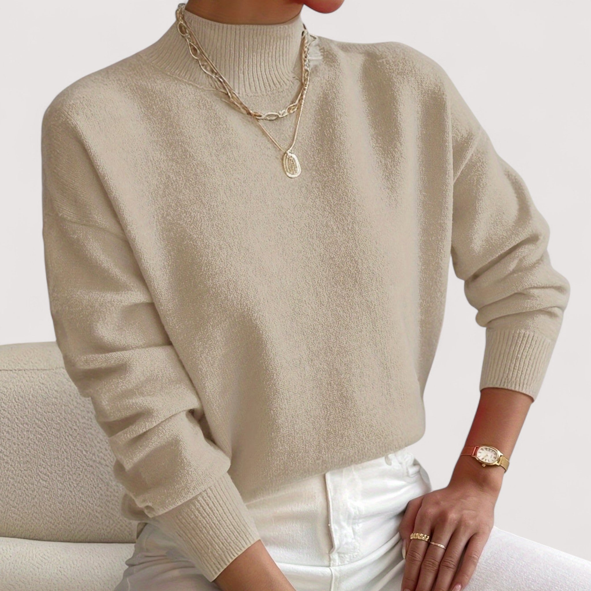 Aubree | Elegant and Comfortable Turtleneck Sweater