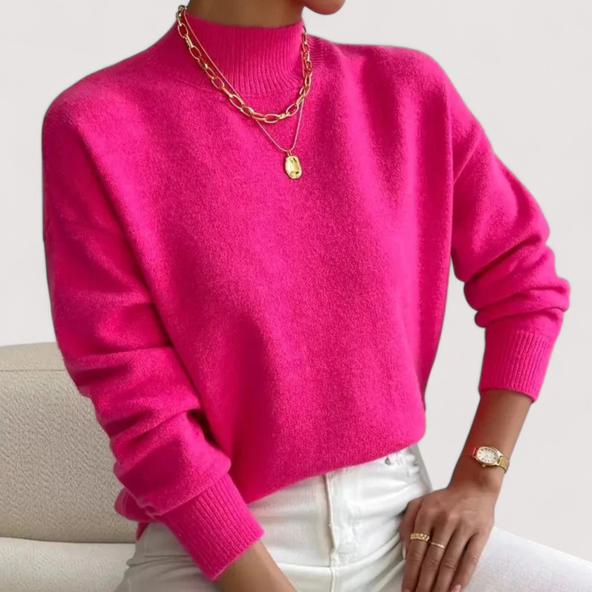 Aubree | Elegant and Comfortable Turtleneck Sweater