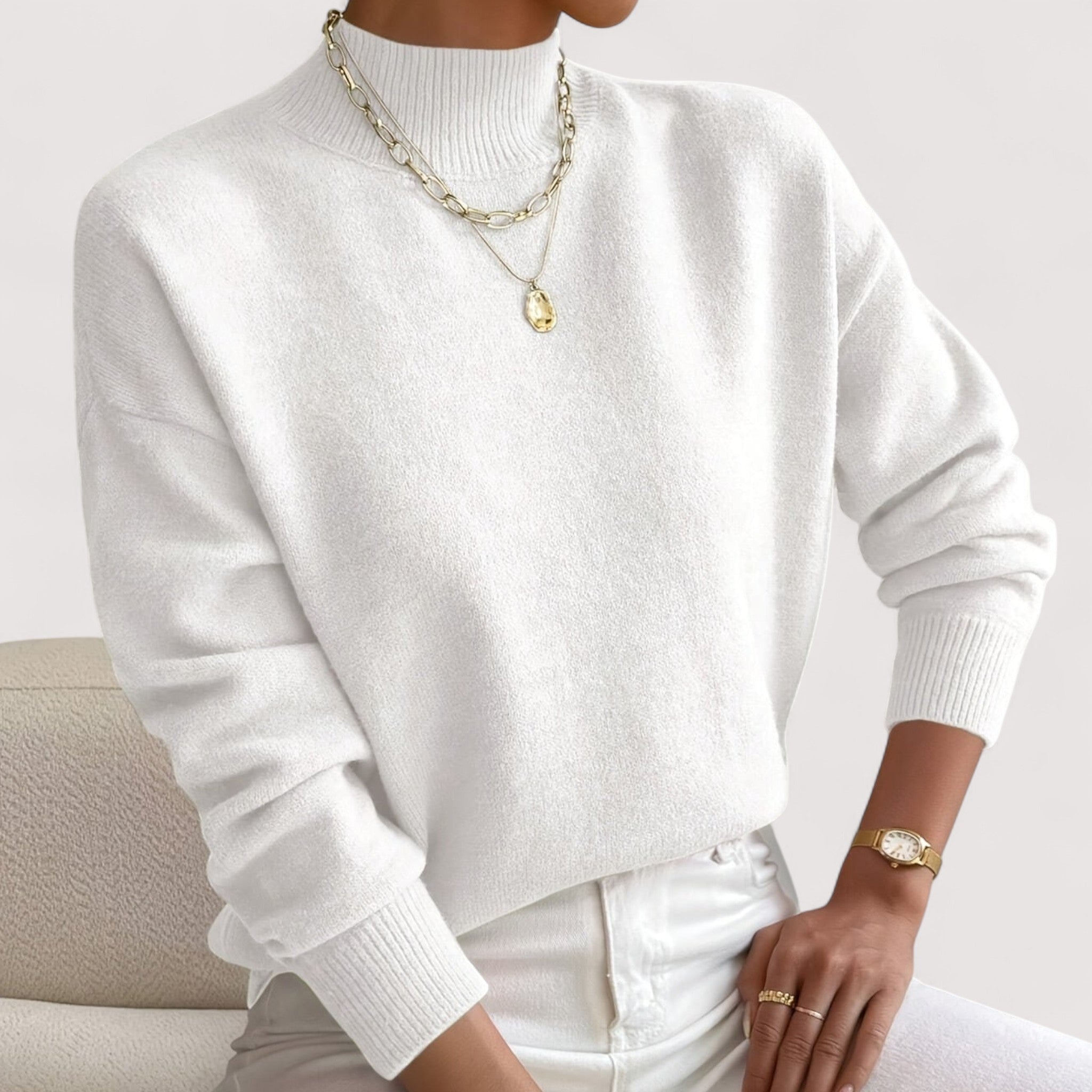 Aubree | Elegant and Comfortable Turtleneck Sweater