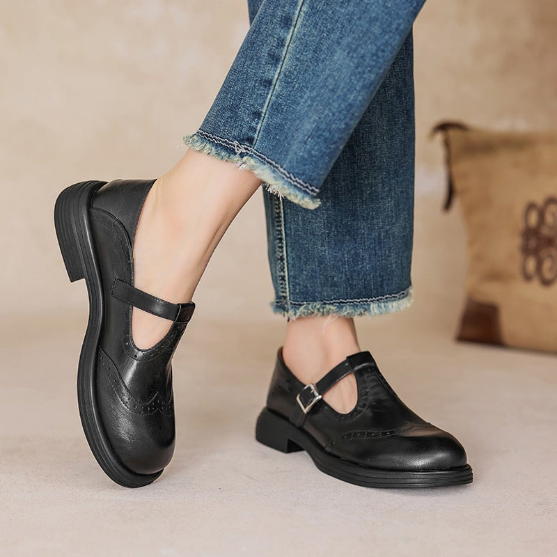 Audrina | Women's Mary Jane Sandal with Vegan Leather and Classic Design
