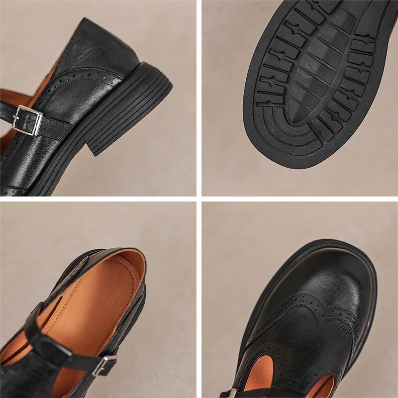 Audrina | Women's Mary Jane Sandal with Vegan Leather and Classic Design
