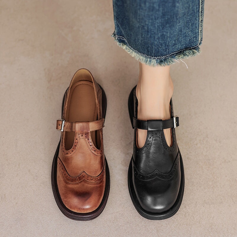 Audrina | Women's Mary Jane Sandal with Vegan Leather and Classic Design