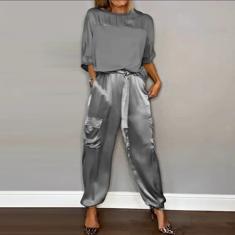 Emersyn | Women's Relaxed Clothing Set with Lightweight Fabric and Versatile Style