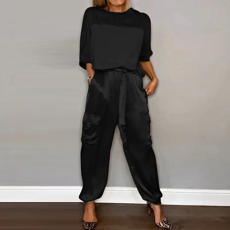 Emersyn | Women's Relaxed Clothing Set with Lightweight Fabric and Versatile Style