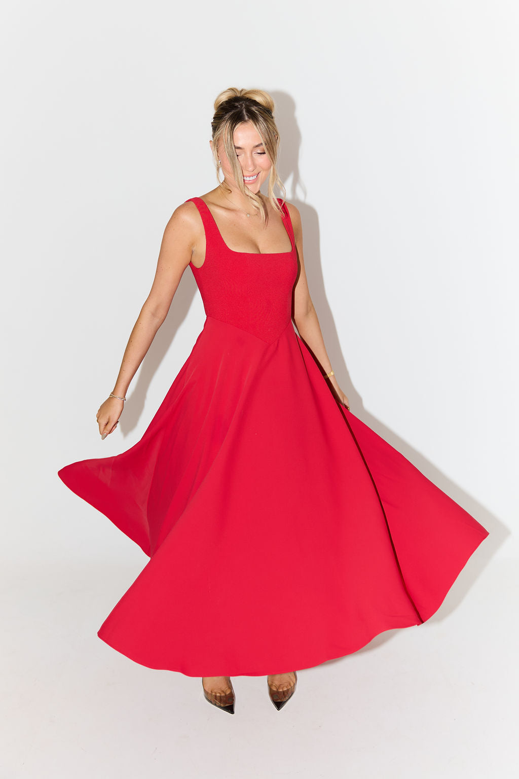 Angela | Timeless Flowy Midi Dress