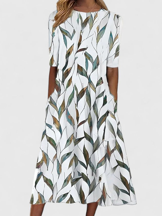 Cianne | Elegant Midi Dress Perfect for Every Event